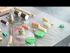 24kV 150pF kondensator keramik jalur hidup yang digunakan dalam pengisolator batang keramik ukuran yang disesuaikan