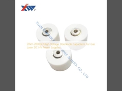 20kV-2000pF/High Voltage Doorknob Capacitors Untuk Gas Laser DC HV Power Supplies