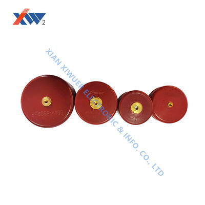 Encapsulated Discs High Voltage Ceramic Capacitor Doorknob Type 50KV 5600pF/100KV