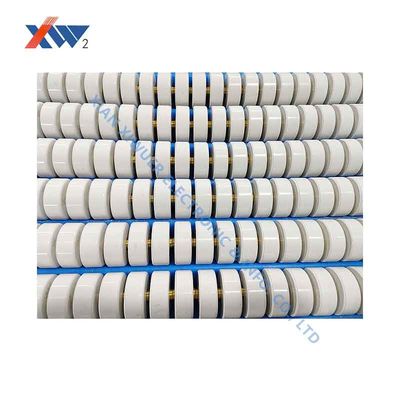 High voltage ceramic disk capacitor doorknob ceramic type used for laser generator