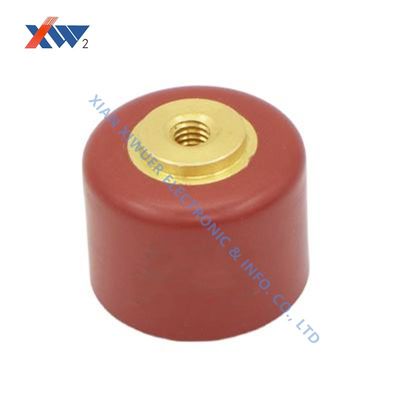 Harga bagus CT8-2 10000pF frekuensi tinggi kapasitor keramik gantungan pintu kapasitor sekrup terminal 40kv kapasitor on line