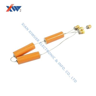 Harga bagus CT811 12KV 300 PF Kapasitor Keramik Tegangan Tinggi 3.6KV-40.5KV on line