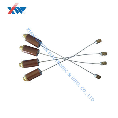 Harga bagus CT811 35kVAC 150pF Live Line Capacitors Tegangan Tinggi Keramik Capacitors dengan timah yang digunakan dalam indikasi jalur hidup on line