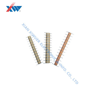 Harga bagus 30KV 220pF Kapasitor Keramik Tegangan Tinggi Multi Layer Kapasitor Keramik on line