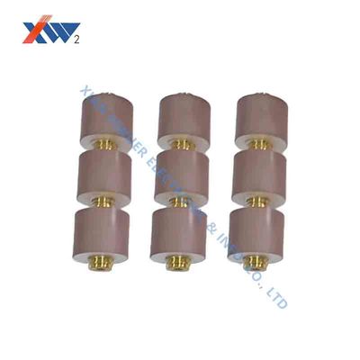 Harga bagus CDX 10KV 1000pF Tegangan Tinggi Seramik Kondensator string Media bahan keramik berkualitas tinggi on line