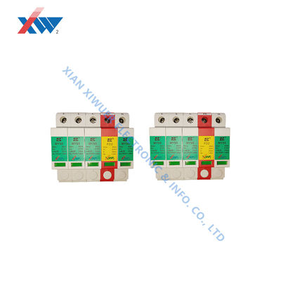 275VAC 40kA 4P+1P Kelas C Power Supply Lightning Arrester AC 275V Untuk 4 Fase Power Supply Perlindungan Listrik