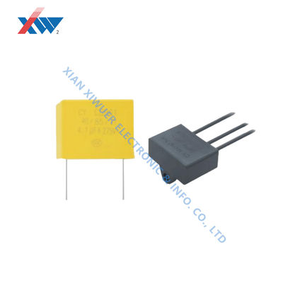 Harga bagus CBB61 kondensator film polipropilena termetalisasi kondensator motor AC 250VDC 10μF kondensator keamanan on line